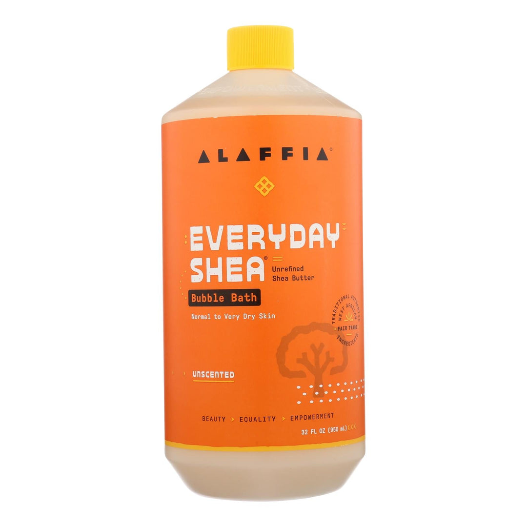 Everyday Shea Moisturizing Unscented Bubble Bath - 1 Each - 32 Fz - Maras Green