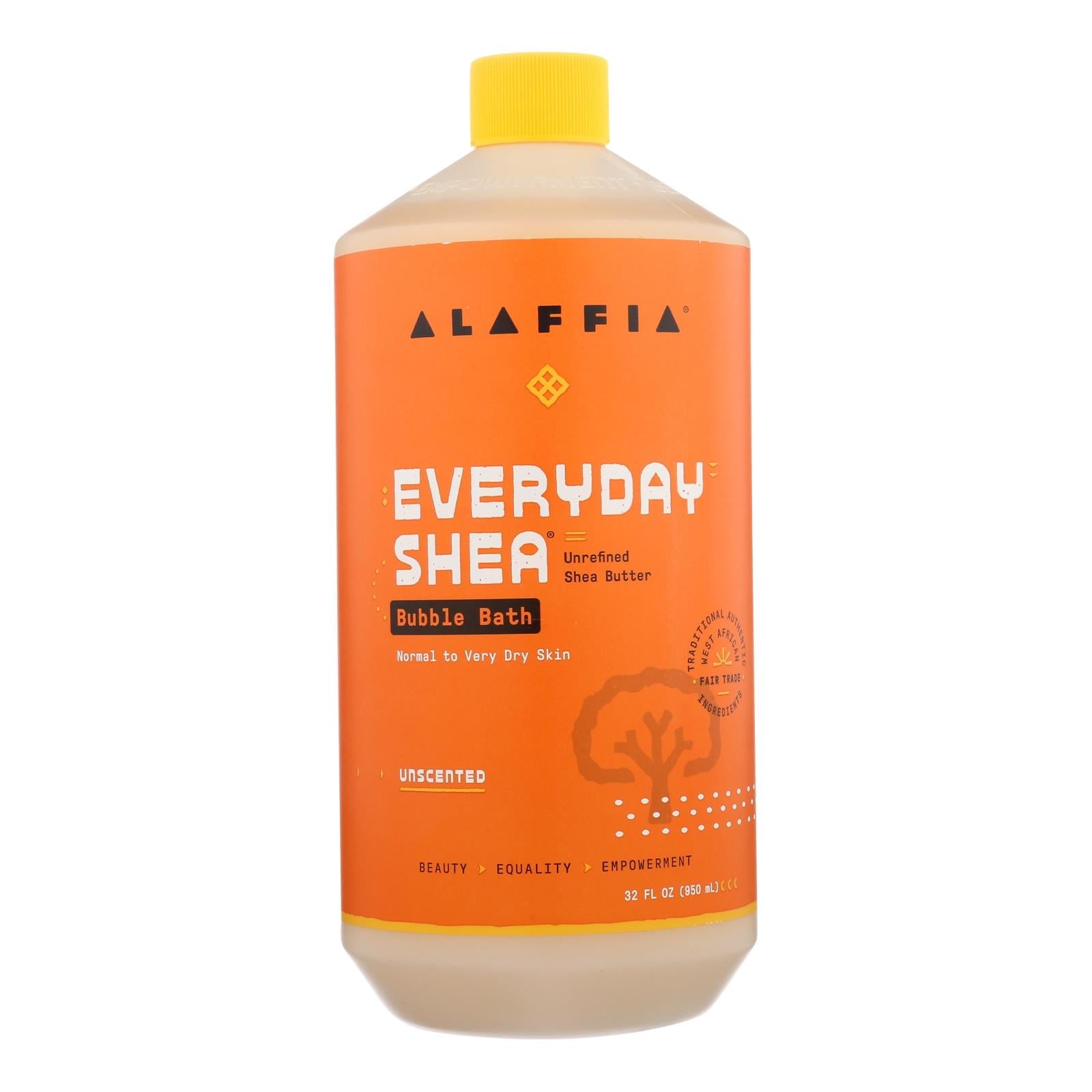 Everyday Shea Moisturizing Unscented Bubble Bath - 1 Each - 32 Fz - Maras Green