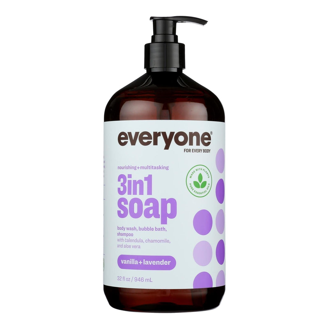 Everyone - Soap Vanilla Lavender - 1 Each - 32 Fz - Maras Green