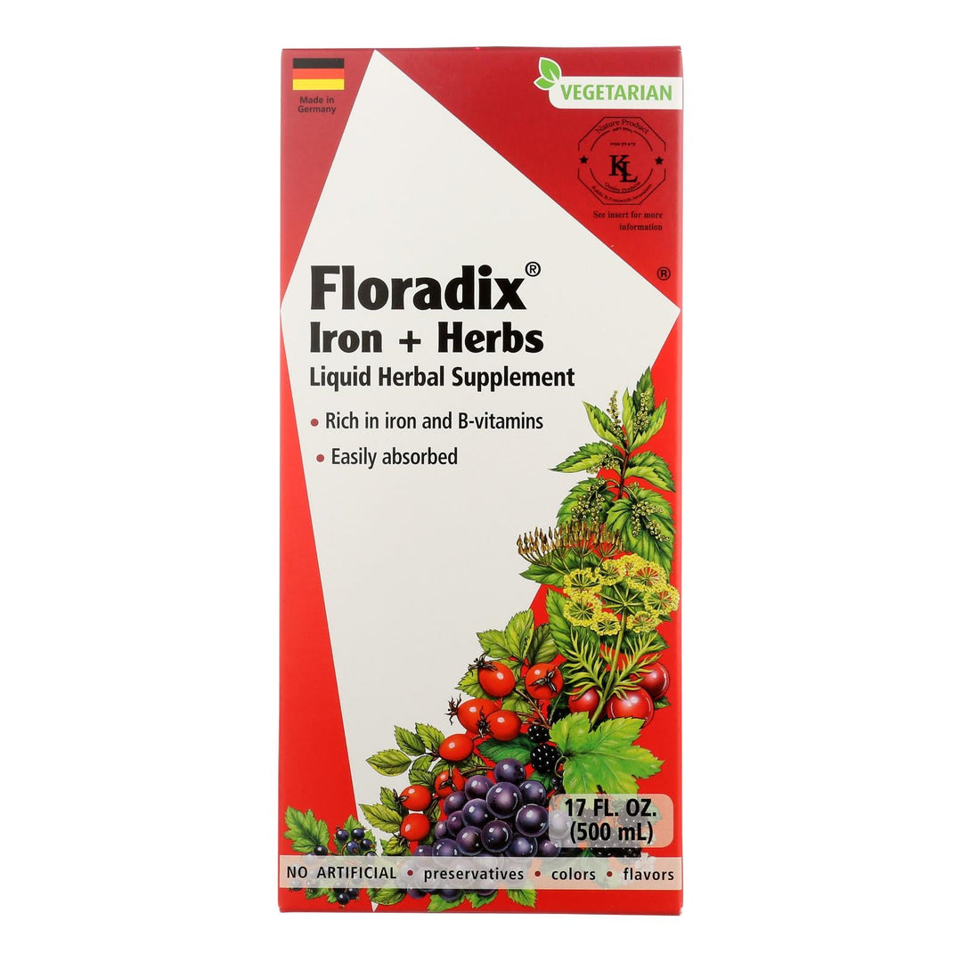 Floradix - Floradix Iron And Herbs - 1 Each 1 - 17 Fz - Maras Green