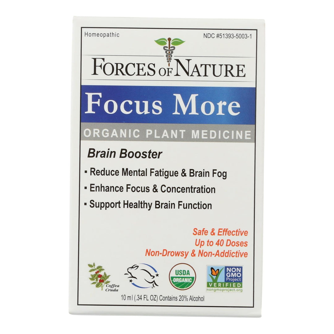 Forces Of Nature - Focus More - 1 Each - 10 Ml - Maras Green