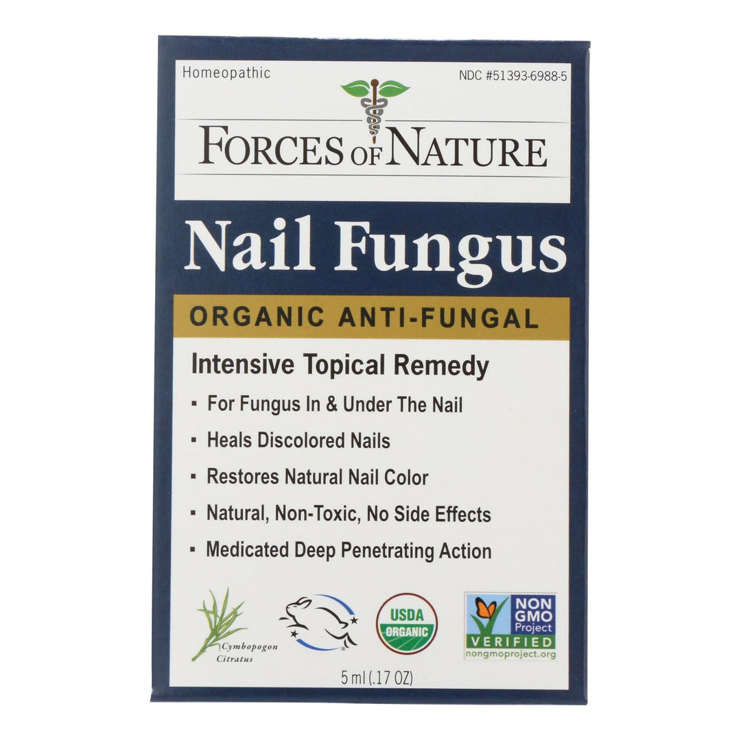 Forces Of Nature Nail Fungus Control - 1 Each - 5 Ml - Maras Green