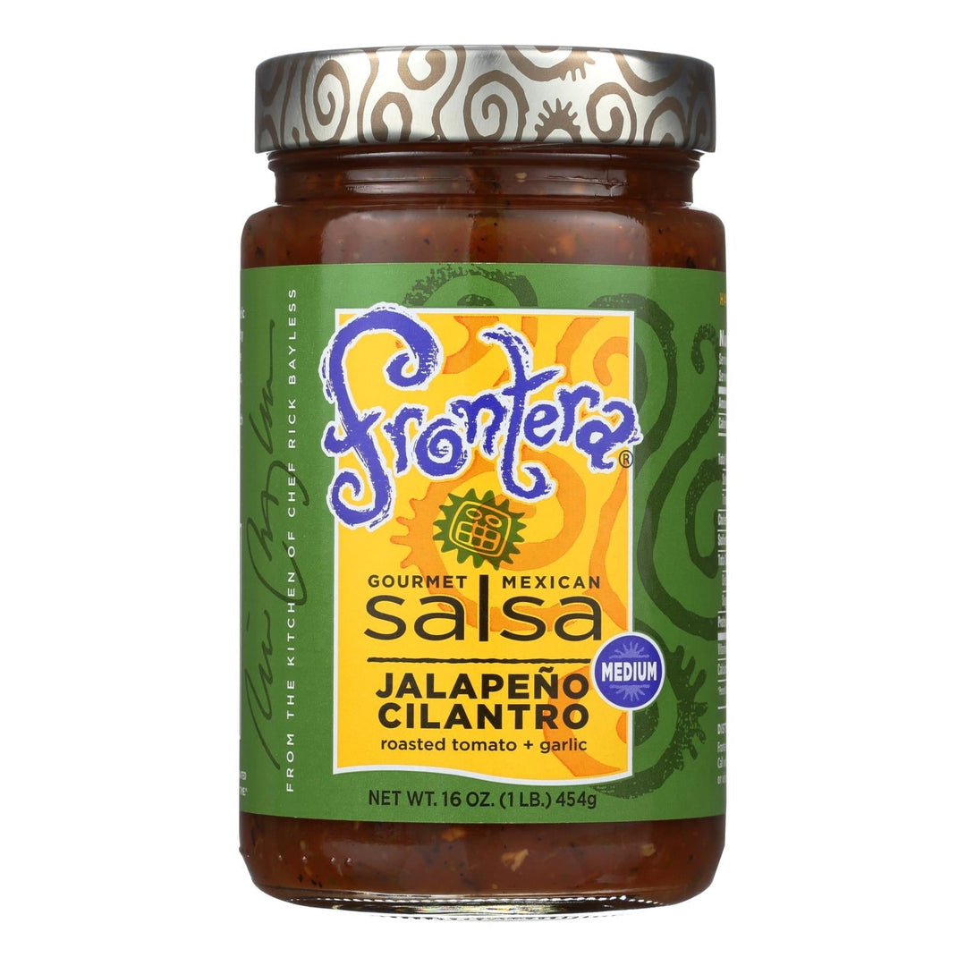 Frontera Foods Jalape?o Cilantro Salsa - Jalape?o - Case Of 6 - 16 Oz. - Maras Green