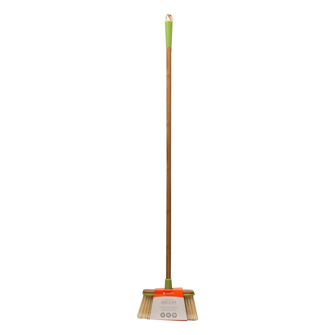 Full Circle Home - Clean Sweep Wood Broom - Green - 1 Count - Maras Green