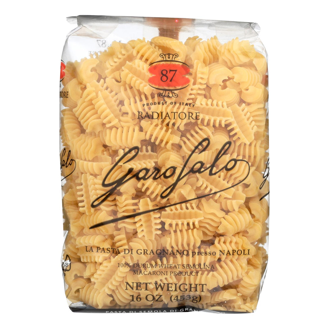 Garofalo Radiatore Pasta - Case Of 12 - 16 Oz - Maras Green