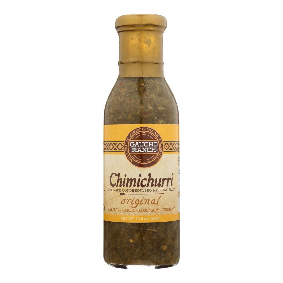 Gaucho Ranch Dressing - Chimichurri - Original - Case Of 6 - 12.5 Fl Oz - Maras Green