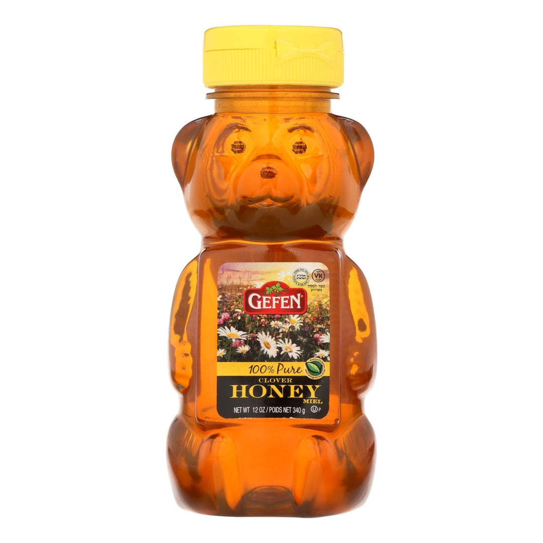 Gefen Honey Bear - Case Of 12 - 12 Oz. - Maras Green