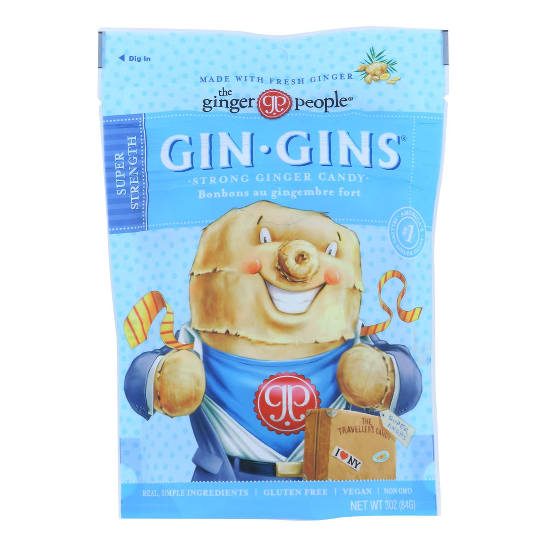 Ginger People - Gin Gins Ginger Candy - The Traveler&