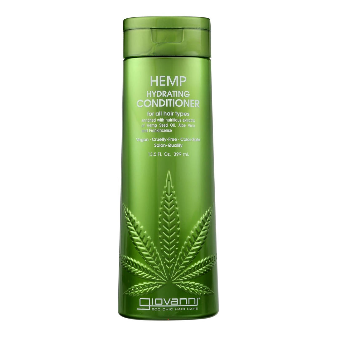 Giovanni Hair Care Products - Hemp Conditioner Hydrating - 1 Each - 13.5 Fz - Maras Green