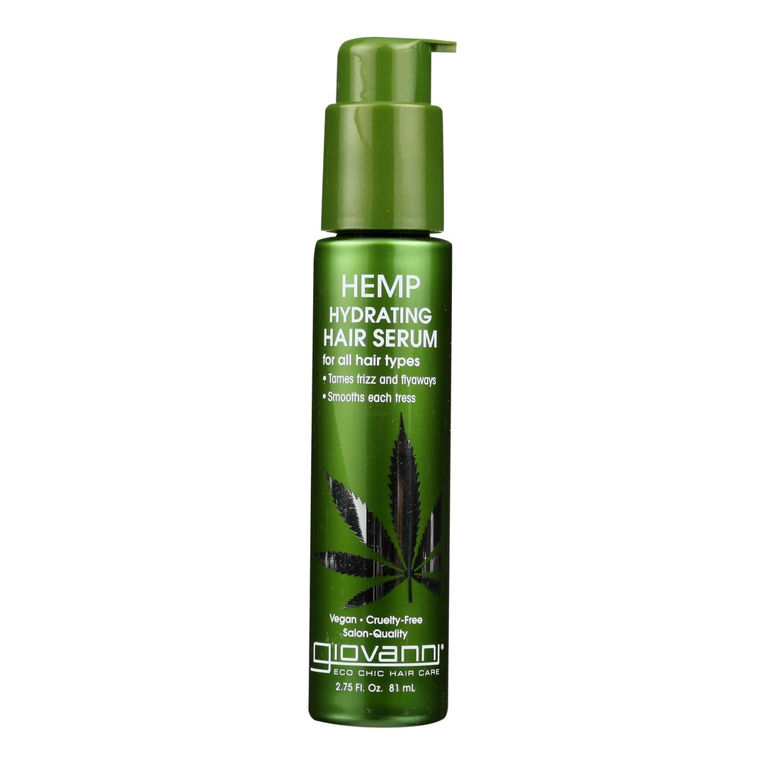 Giovanni Hair Care Products - Hemp Hair Serum Hydrate - 1 Each - 2.75 Fz - Maras Green