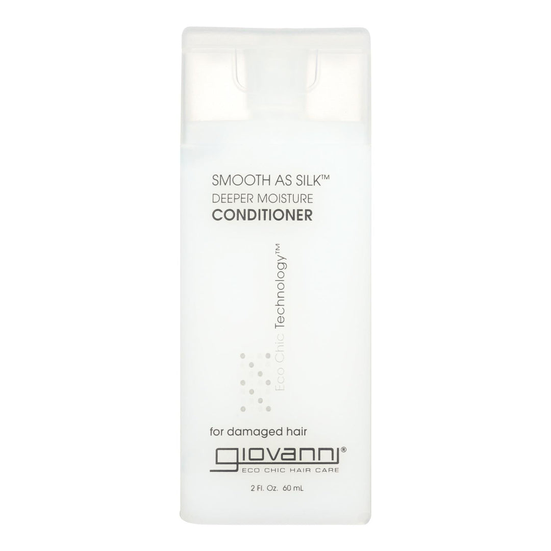 Giovanni Smooth As Silk Deeper Moisture Conditioner - 2 Fl Oz - Case Of 12 - Maras Green