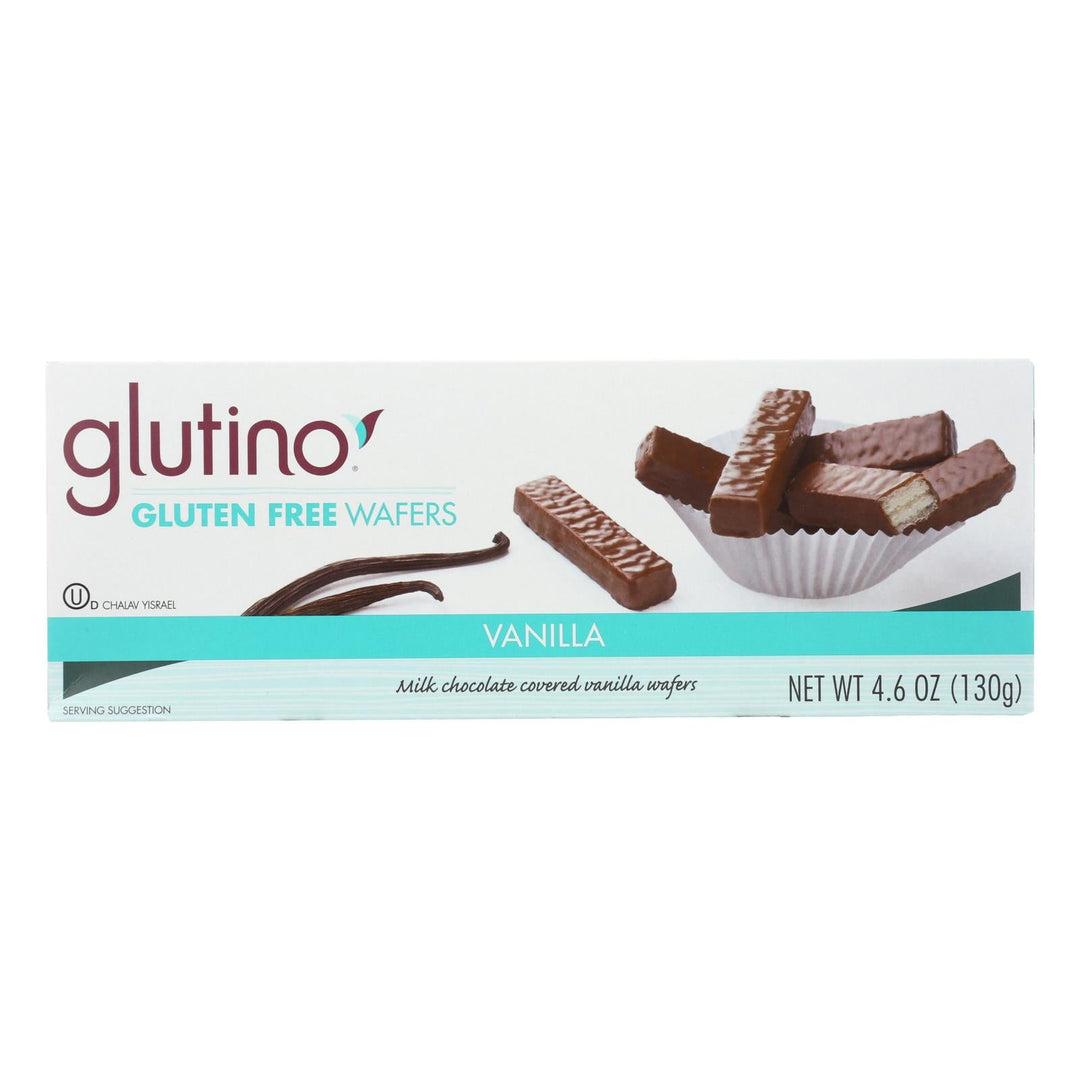Glutino Chocolate Vanilla Cookies - Case Of 12 - 4.6 Oz. - Maras Green