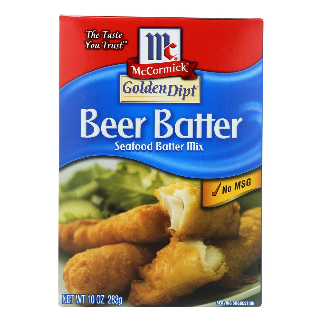 Golden Dipt - Breading - Beer Batter - Case Of 8 - 10 Oz. - Maras Green