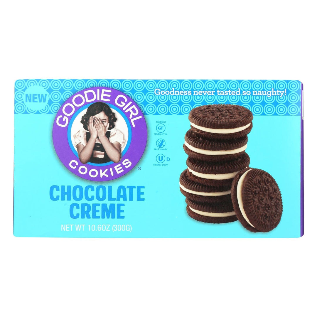 Goodie Girl Cookies - Cookies - Chocolate Creme - Case Of 6 - 10.6 Oz. - Maras Green