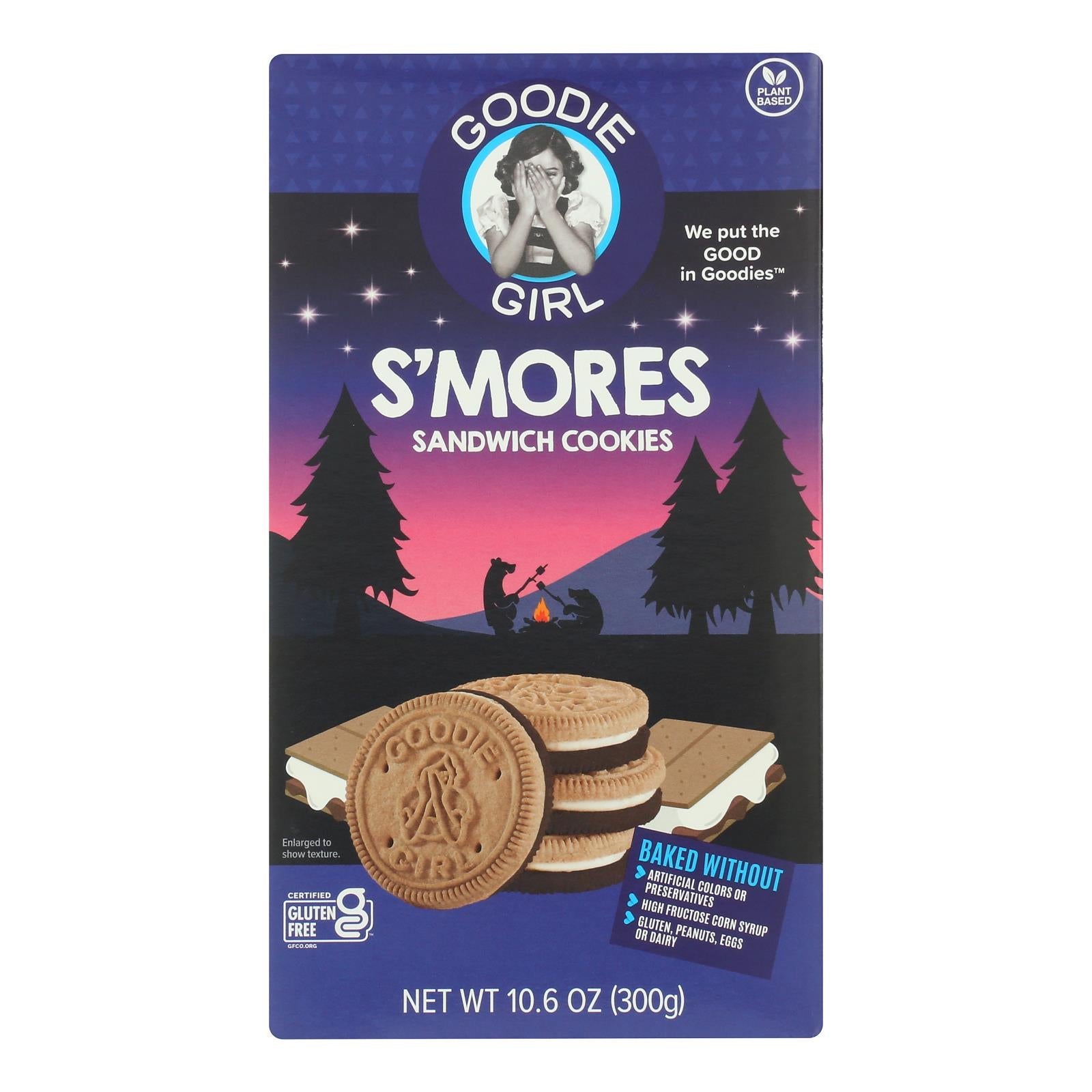 Goodie Girl - Smores Sandwich Cream - Case Of 6 - 10.6 Oz - Maras Green