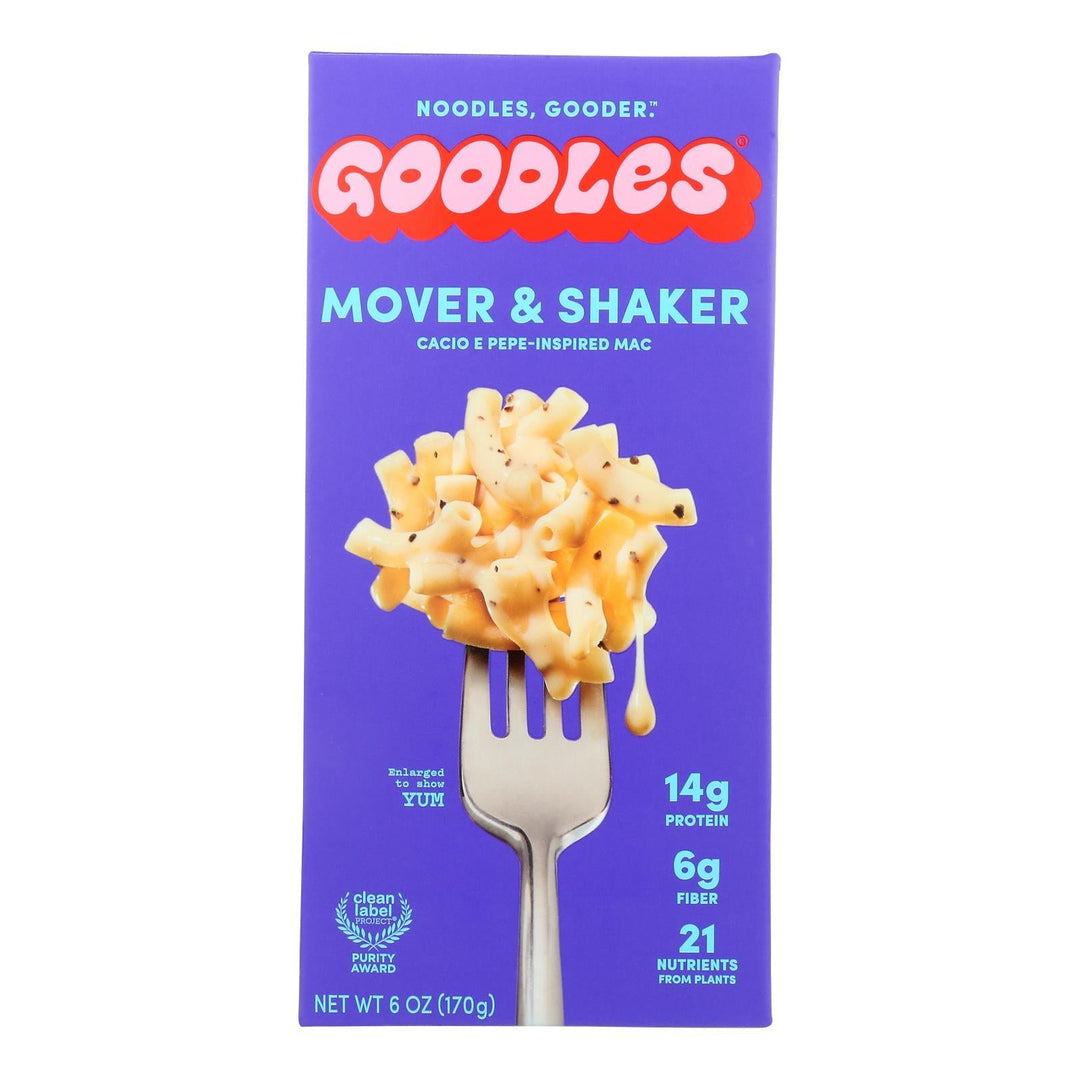Goodles - Mac & Cheese Mover Shaker - Case Of 12 - 6 Oz - Maras Green