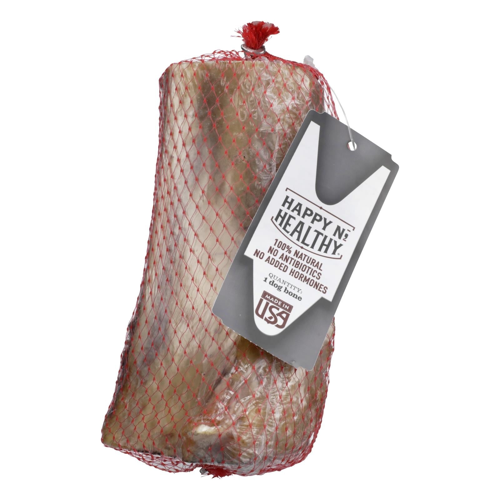 Happy N Healthy Pet - Dog Bone Beef Medium - Case Of 6 - 1 Ct - Maras Green