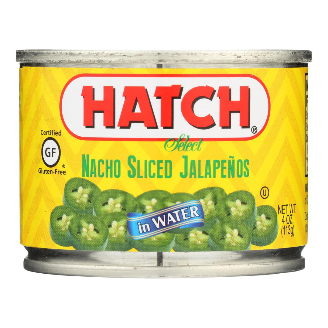 Hatch Chili Hatch Nacho Sliced - Jalapenos - Case Of 12 - 4 Oz. - Maras Green