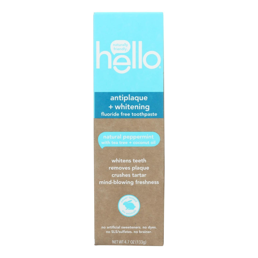 Hello Products Llc - Thpst Antiplq+wht Flrd Fr - Case Of 6 - 4.7 Oz - Maras Green