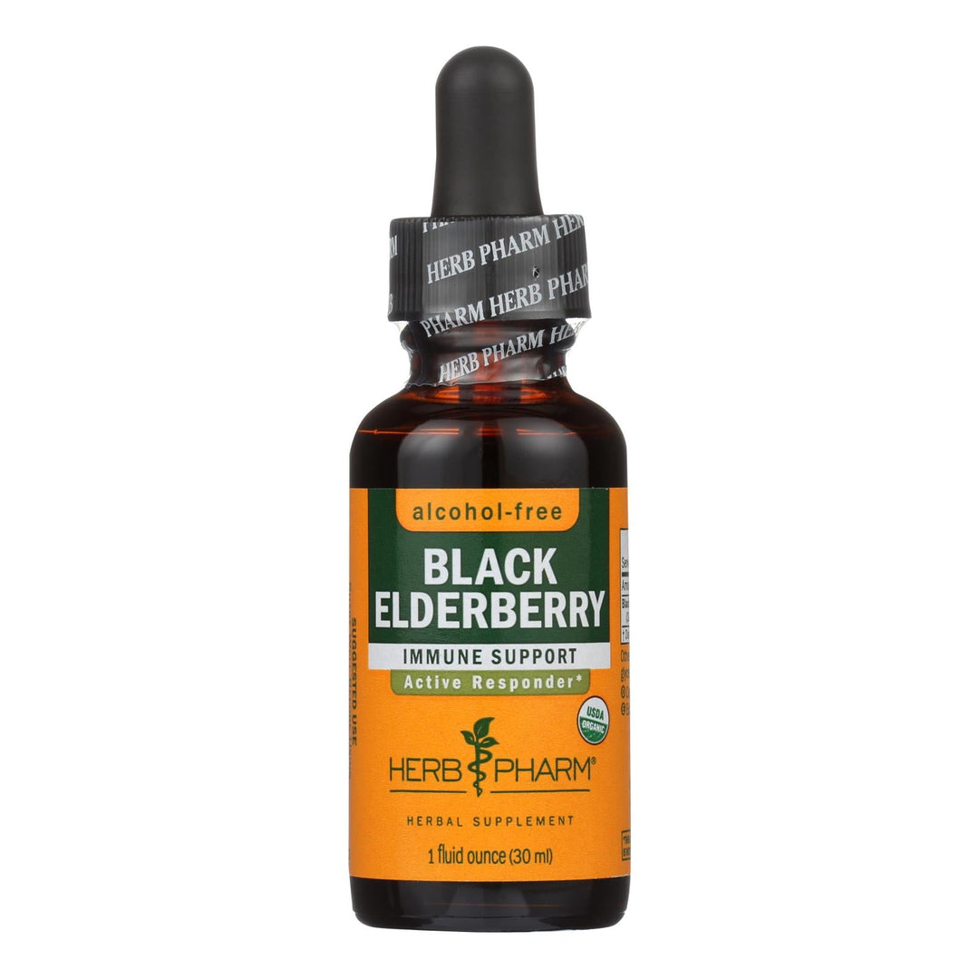Herb Pharm - Black Elderberry Glycerit - 1 Each - 1 Fz - Maras Green