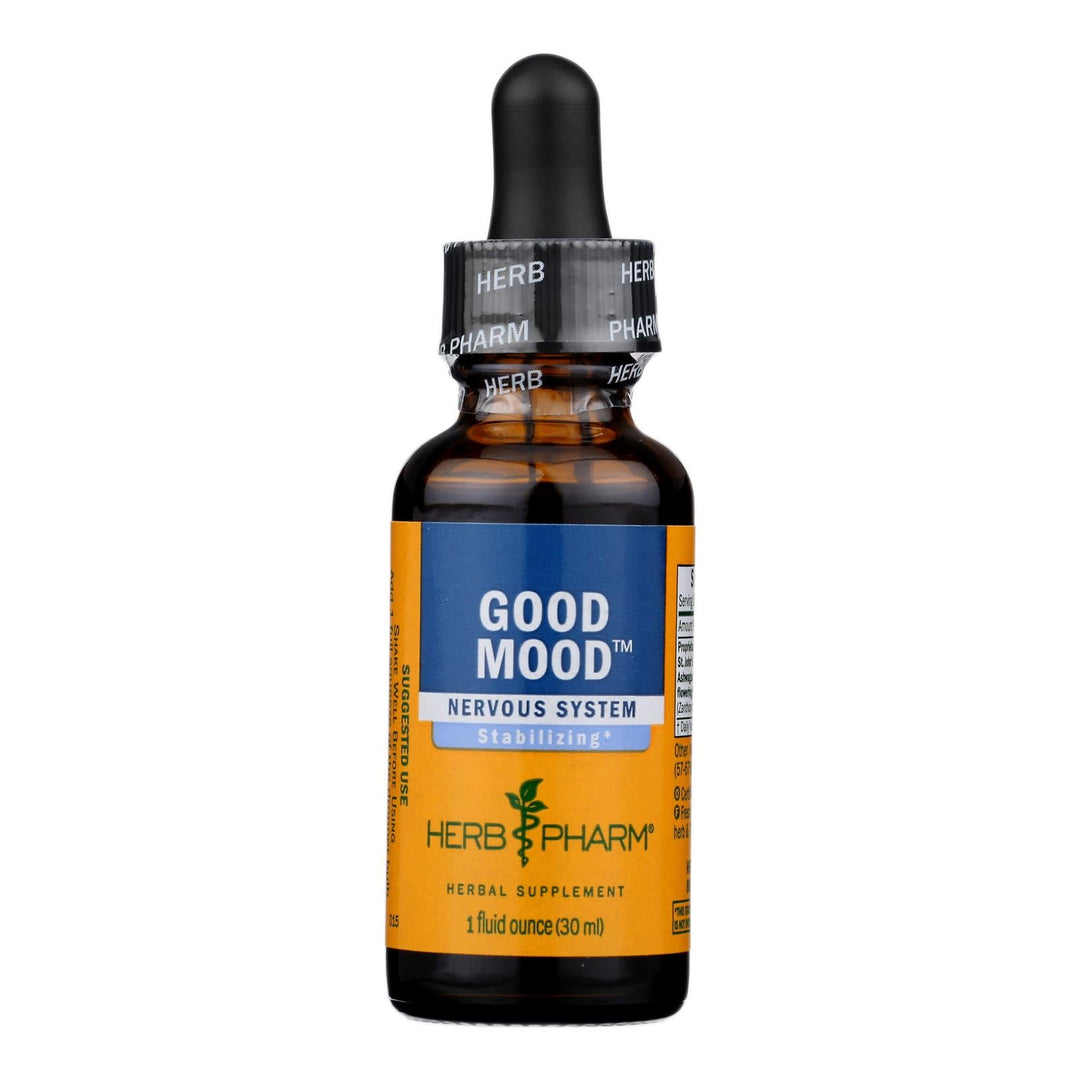 Herb Pharm - Good Mood Tonic - 1 Each - 1 Fz - Maras Green