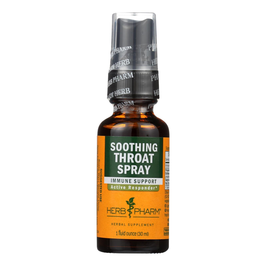 Herb Pharm - Throat Spray Soothing - 1 Each - 1 Fz - Maras Green