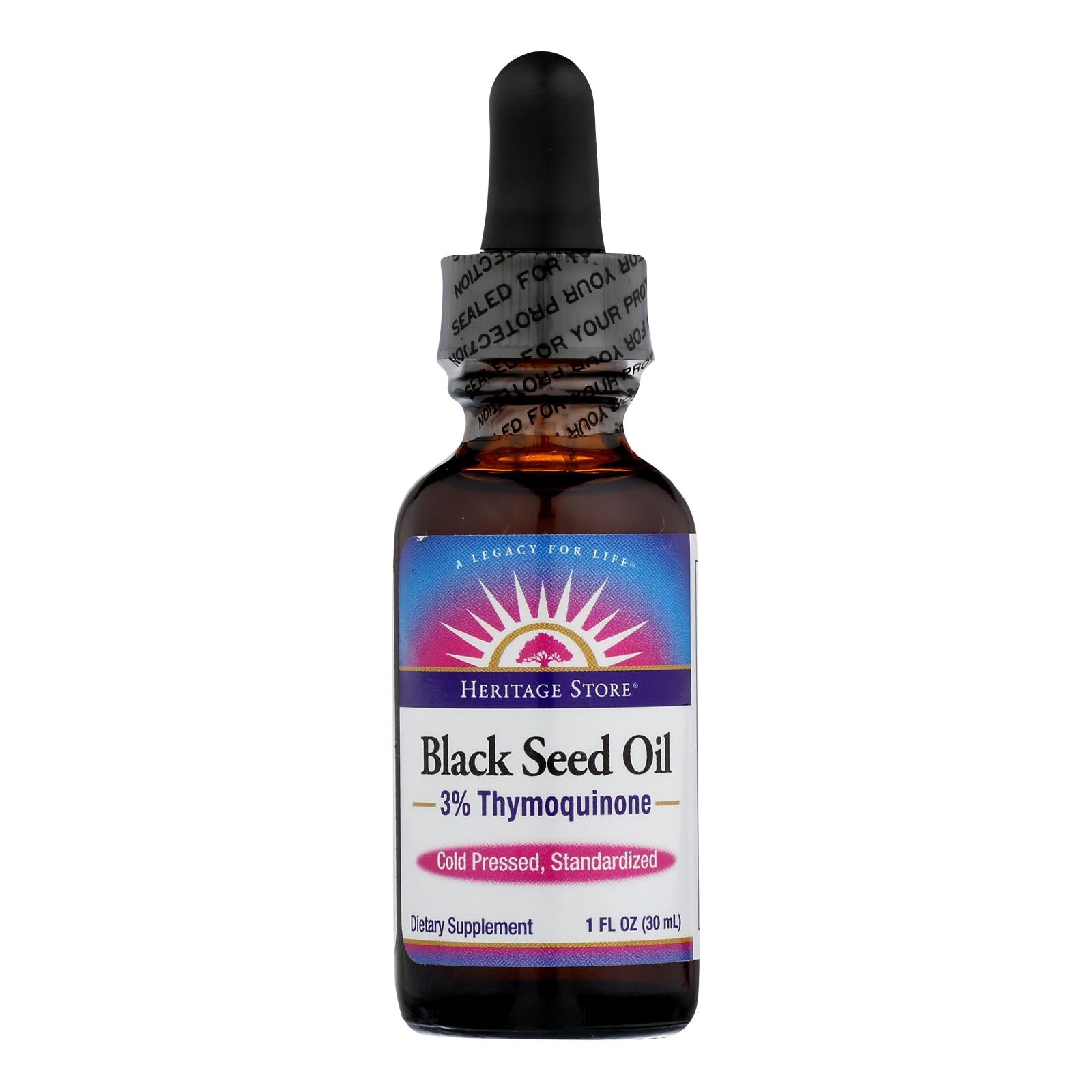 Heritage Store - Black Seed Oil - 1 Each - 1 Fz - Maras Green