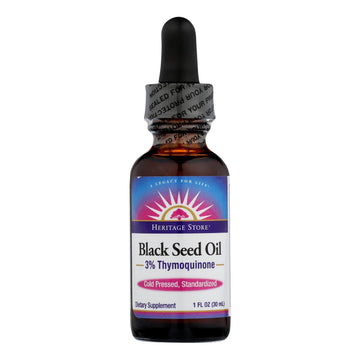 Heritage Store - Black Seed Oil - 1 Each - 1 Fz - Maras Green