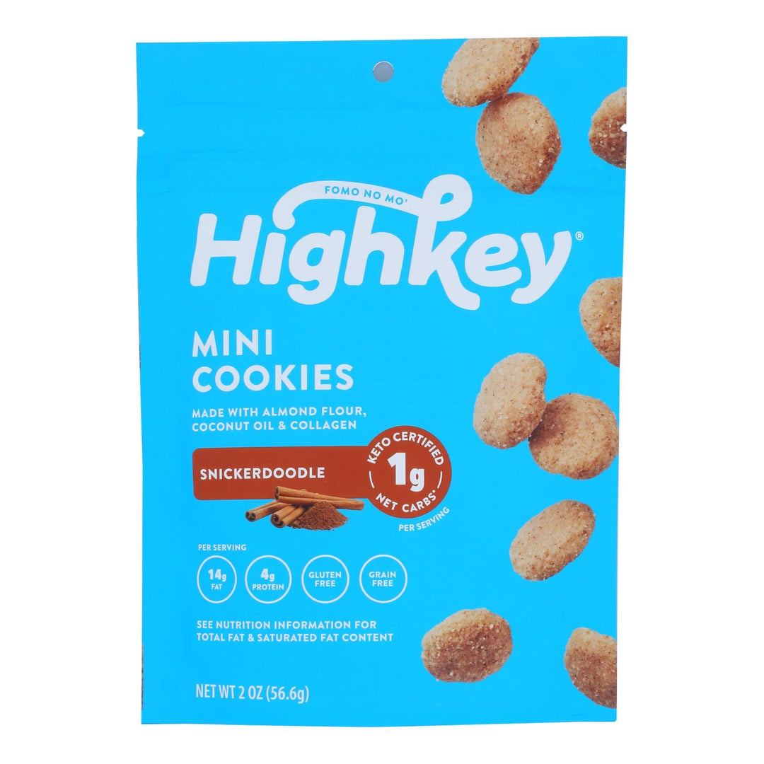 High Key - Cookie Snickerdoodle Keto - Case Of 6 - 2 Oz - Maras Green