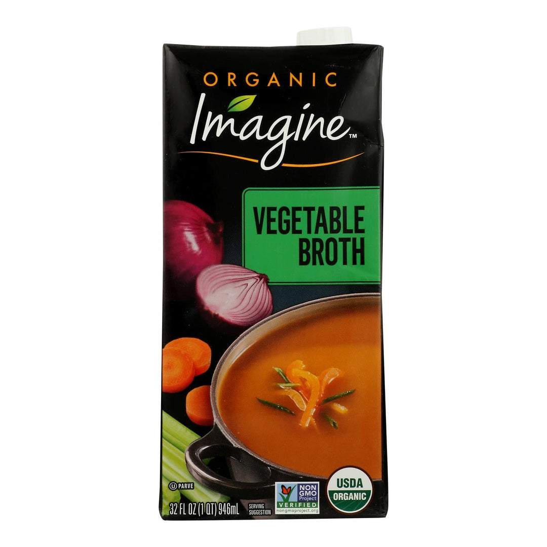 Imagine Foods - Broth Vegetable - Case Of 6 - 32 Fz - Maras Green