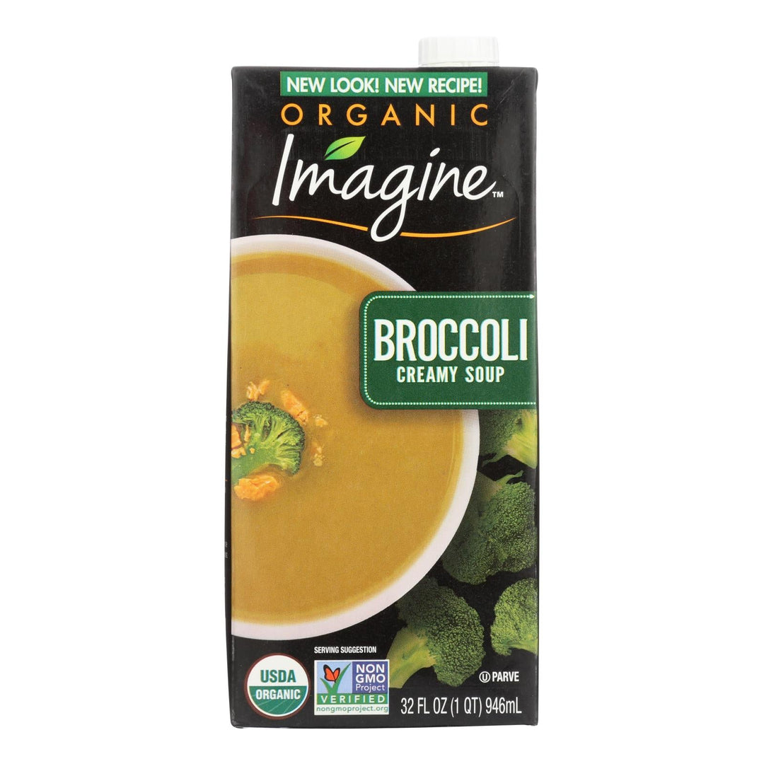 Imagine Foods - Soup Creamy Brocoli - Case Of 6 - 32 Fz - Maras Green