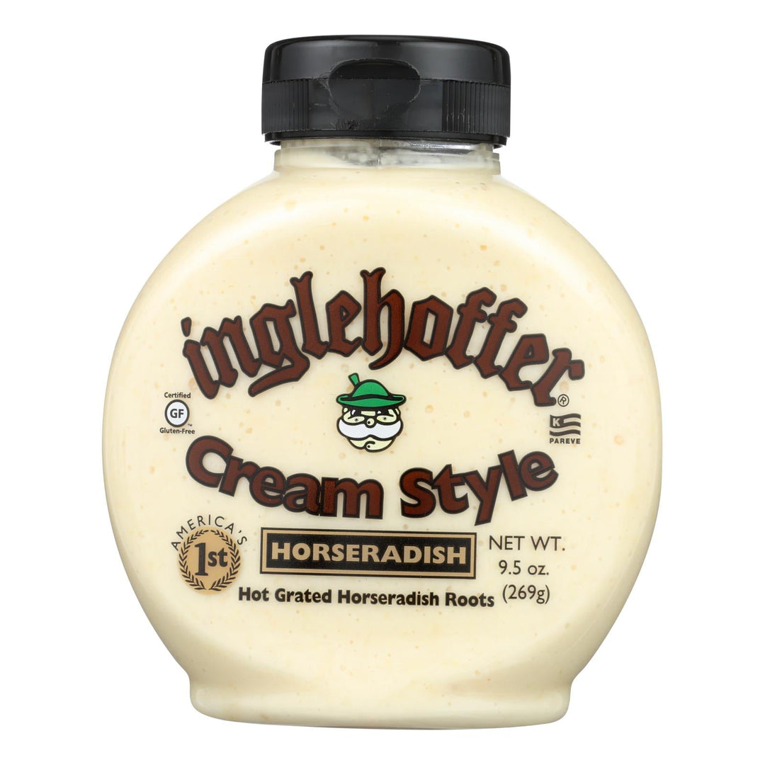 Inglehoffer - Cream Style Horseradish - Case Of 6 - 9.5 Oz. - Maras Green