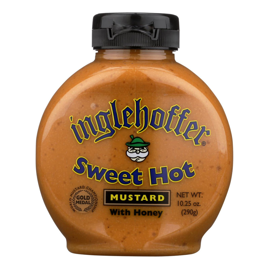 Inglehoffer - Mustard - Sweet Hot - 10.25 Oz - Case Of 6 - Maras Green