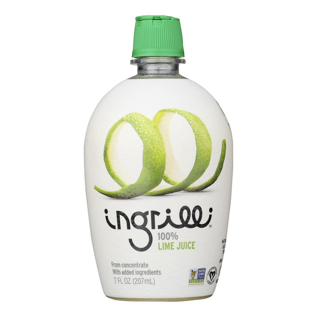 Ingrilli - Squeeze 100% Lime Juice - Case Of 12 - 7 Fz - Maras Green