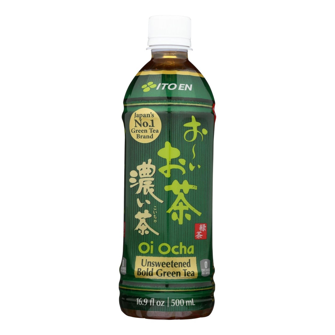 Ito En Oi Ocha Dark Green Tea - Case Of 12 - 16.9oz - Maras Green
