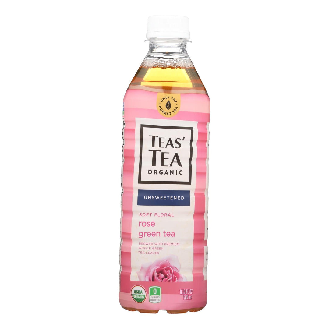 Itoen Tea - Organic - Rose - Green - Bottle - Case Of 12 - 16.9 Fl Oz - Maras Green