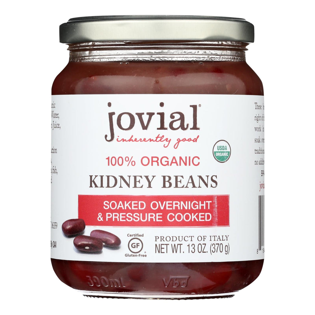 Jovial - Beans Organic Kidney - Case Of 6 - 13 Oz - Maras Green