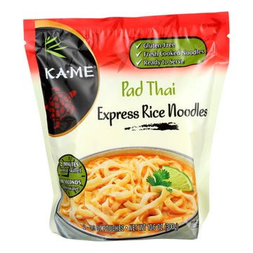 Ka - me Pad Thai Express Rice Noodles - Case Of 6 - 10.6 Oz - Maras Green
