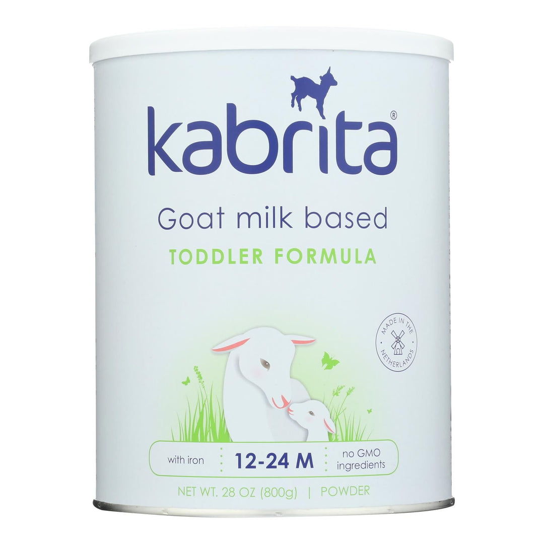 Kabrita Goat Milk Toddler Formula - 12 - 24 Months - Case Of 6 - 28 Oz - Maras Green