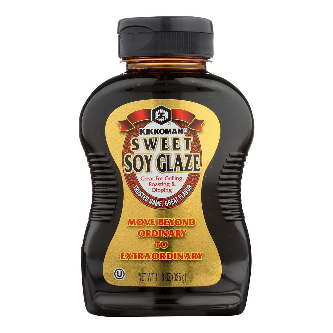 Kikkoman Kikko Sweet Soy Glaze - Case Of 9 - 11.8 Fl Oz - Maras Green