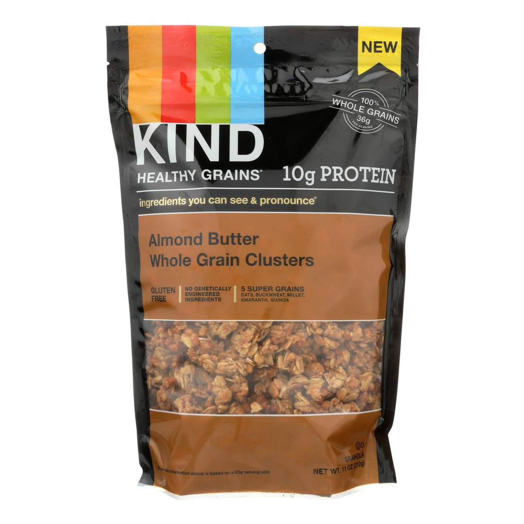 Kind Almond Butter Whole Grain Clusters - Case Of 6 - 11 Oz - Maras Green