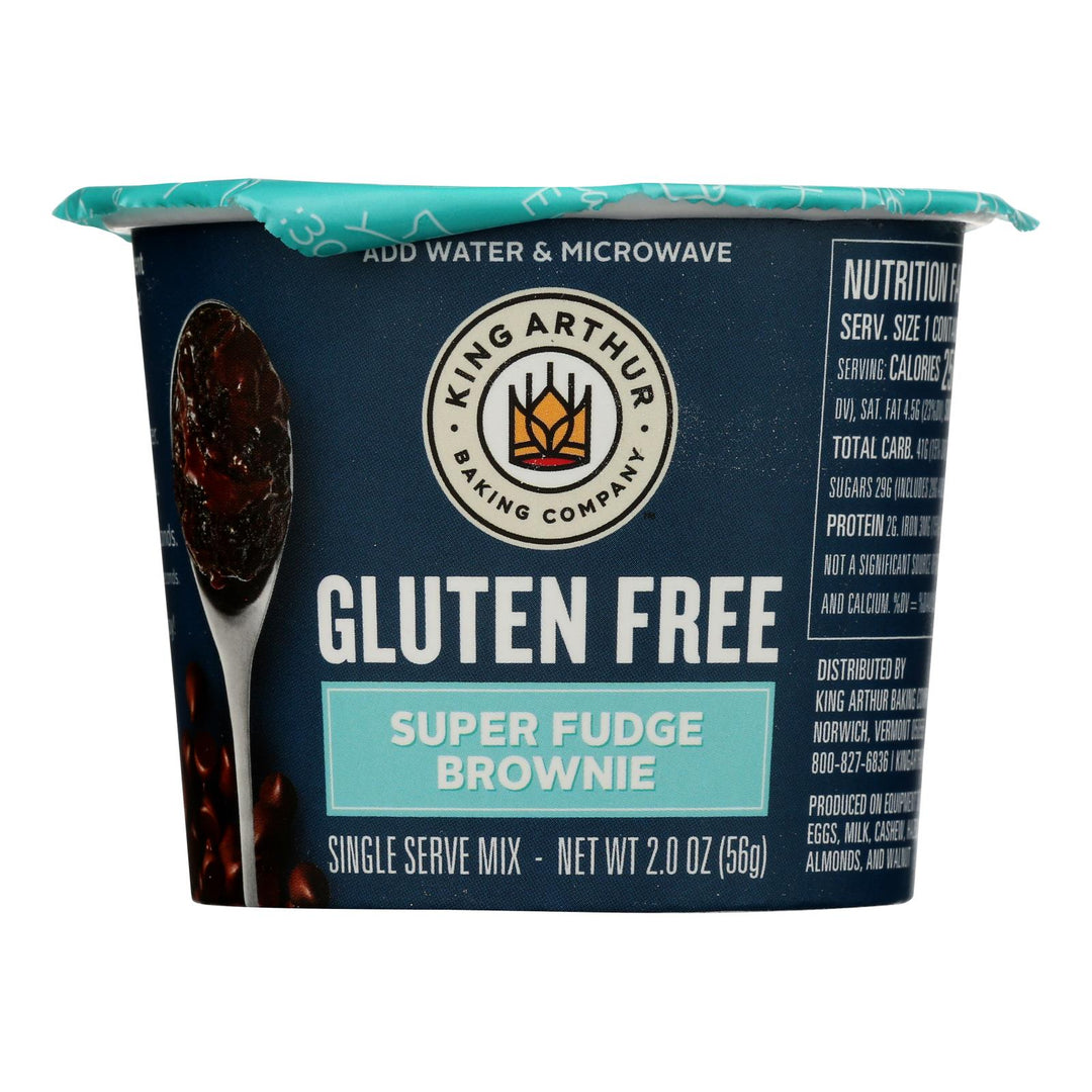 King Arthur - Mix Fudge Brownie Gluten Free - Case Of 12 - 2 Oz - Maras Green