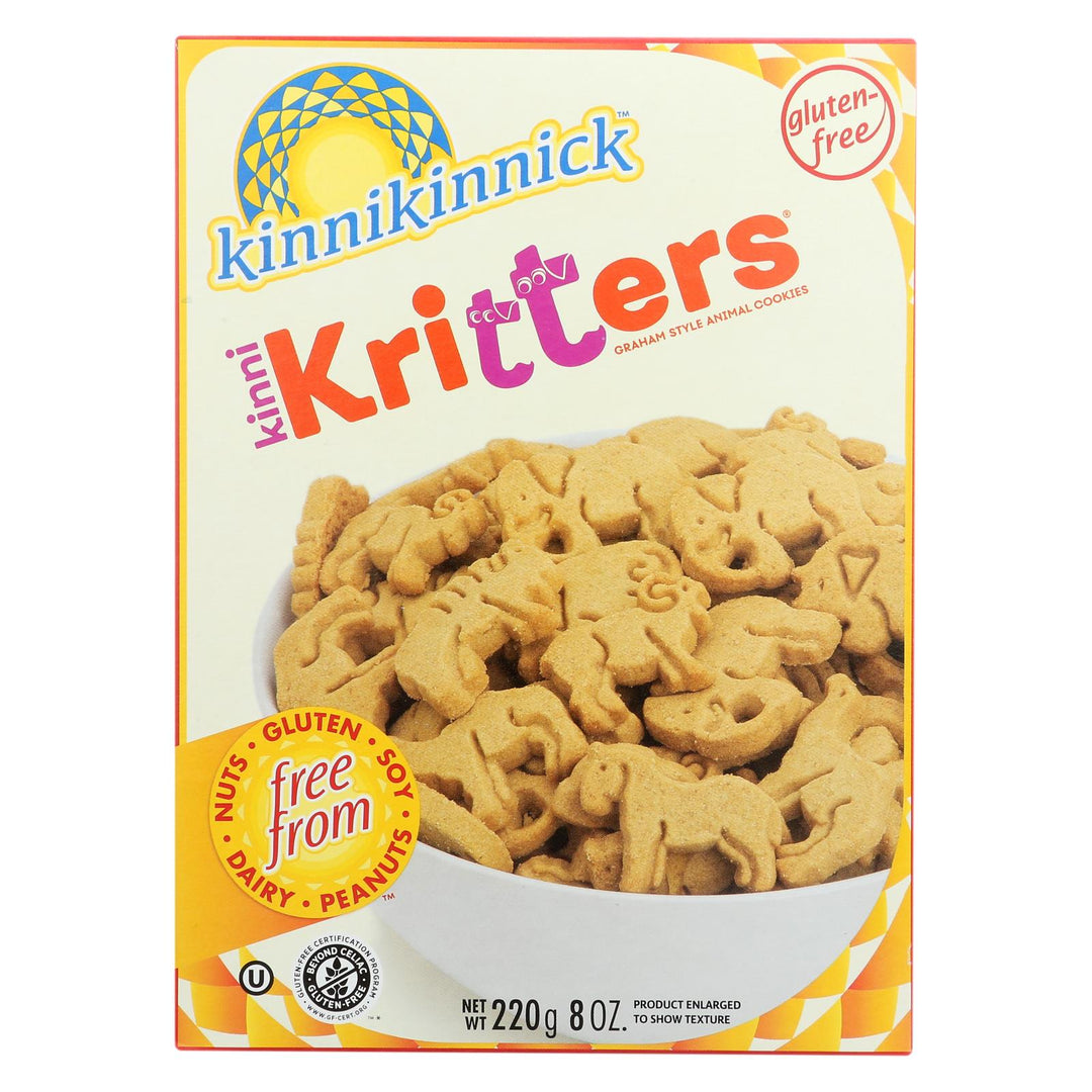 Kinnikinnick Kinnikritter Animal Cookies - Case Of 6 - 8 Oz. - Maras Green