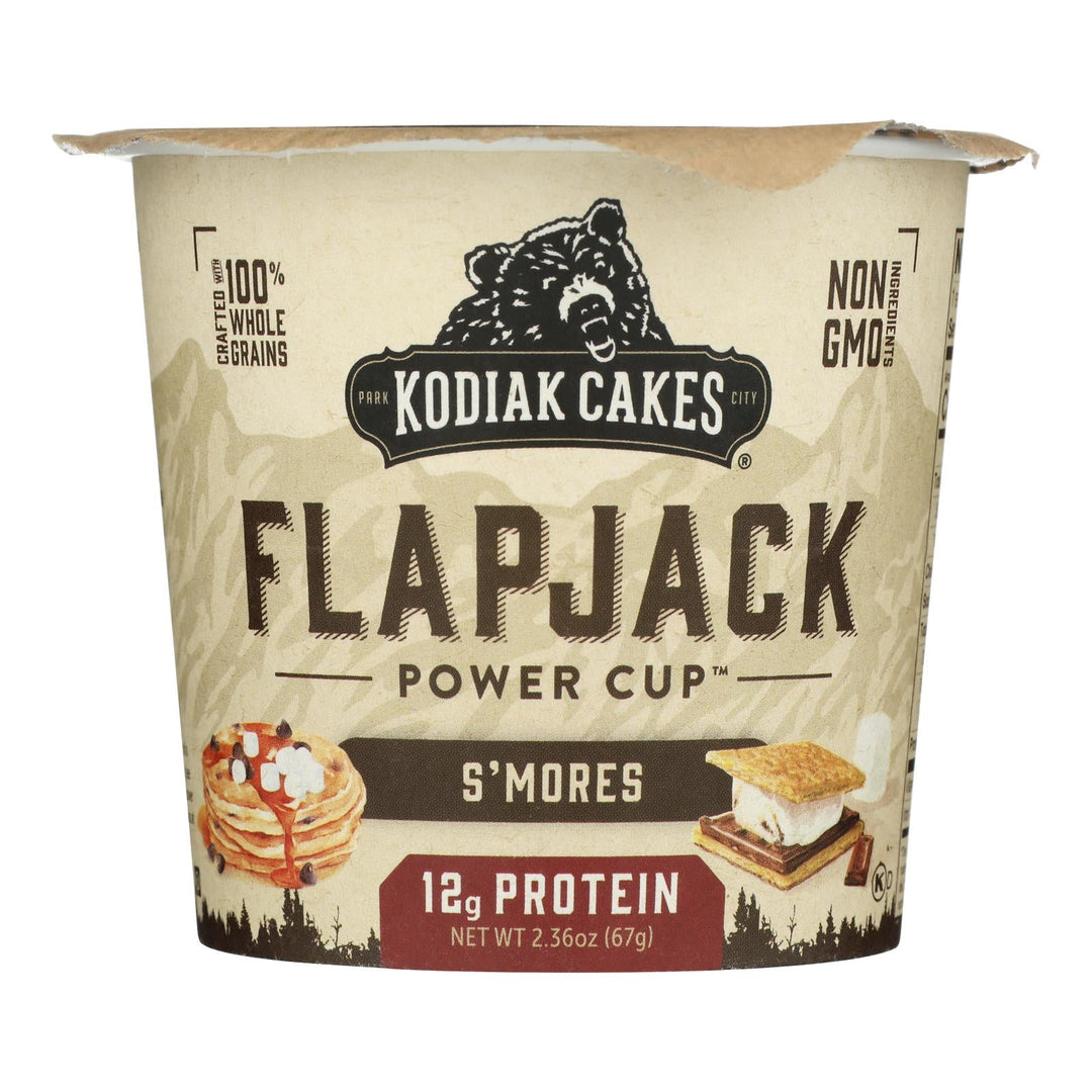 Kodiak Cakes - Flapjack Smores Cup - Case Of 12 - 2.36 Oz - Maras Green