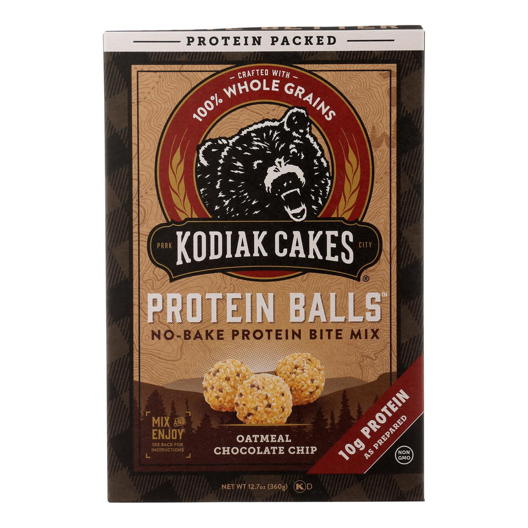 Kodiak Cakes - Protein Ball Mix Oat Cchp - Case Of 6 - 12.70 Oz - Maras Green