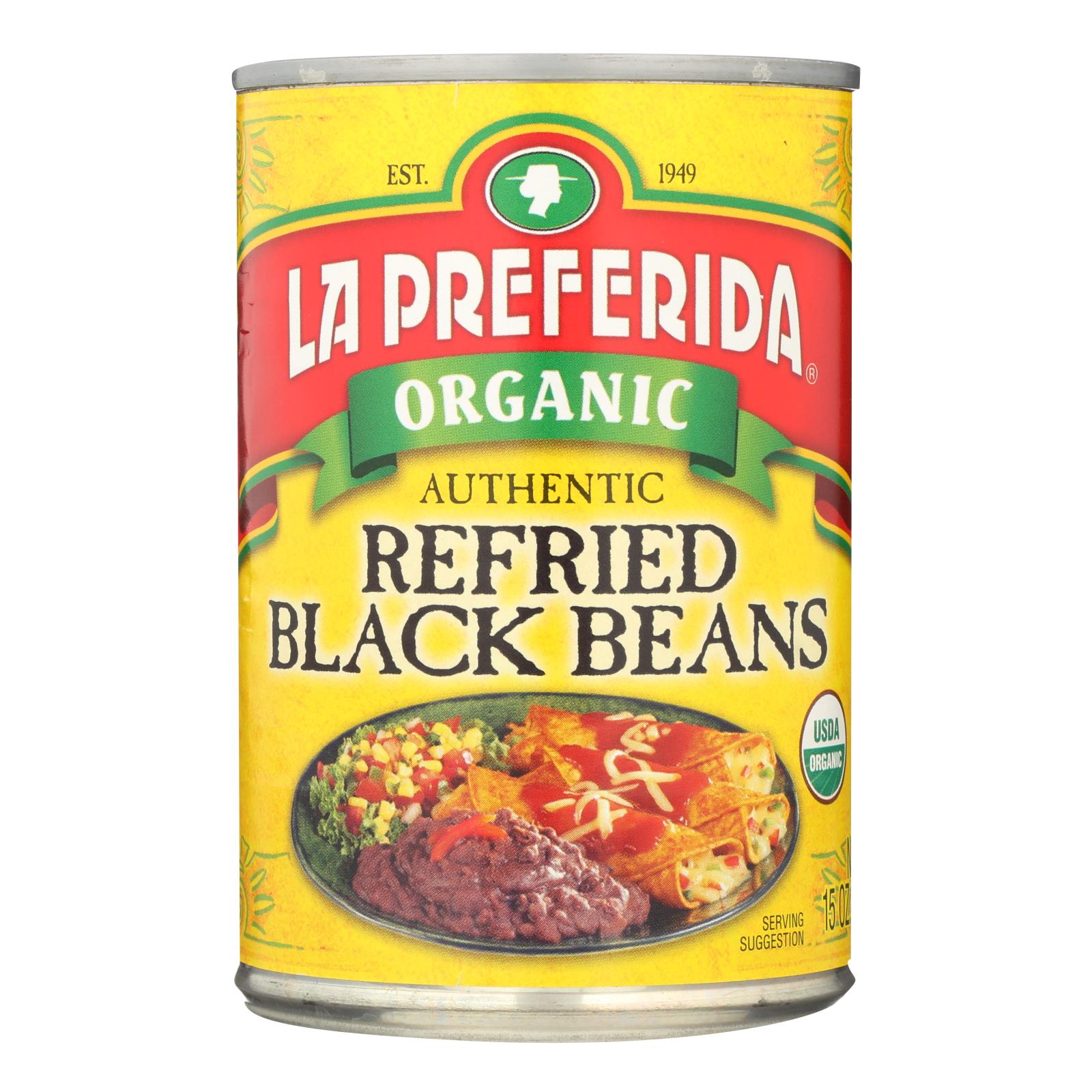 La Preferida Beans - Organic Beans - Case Of 12 - 15 Oz. - Maras Green