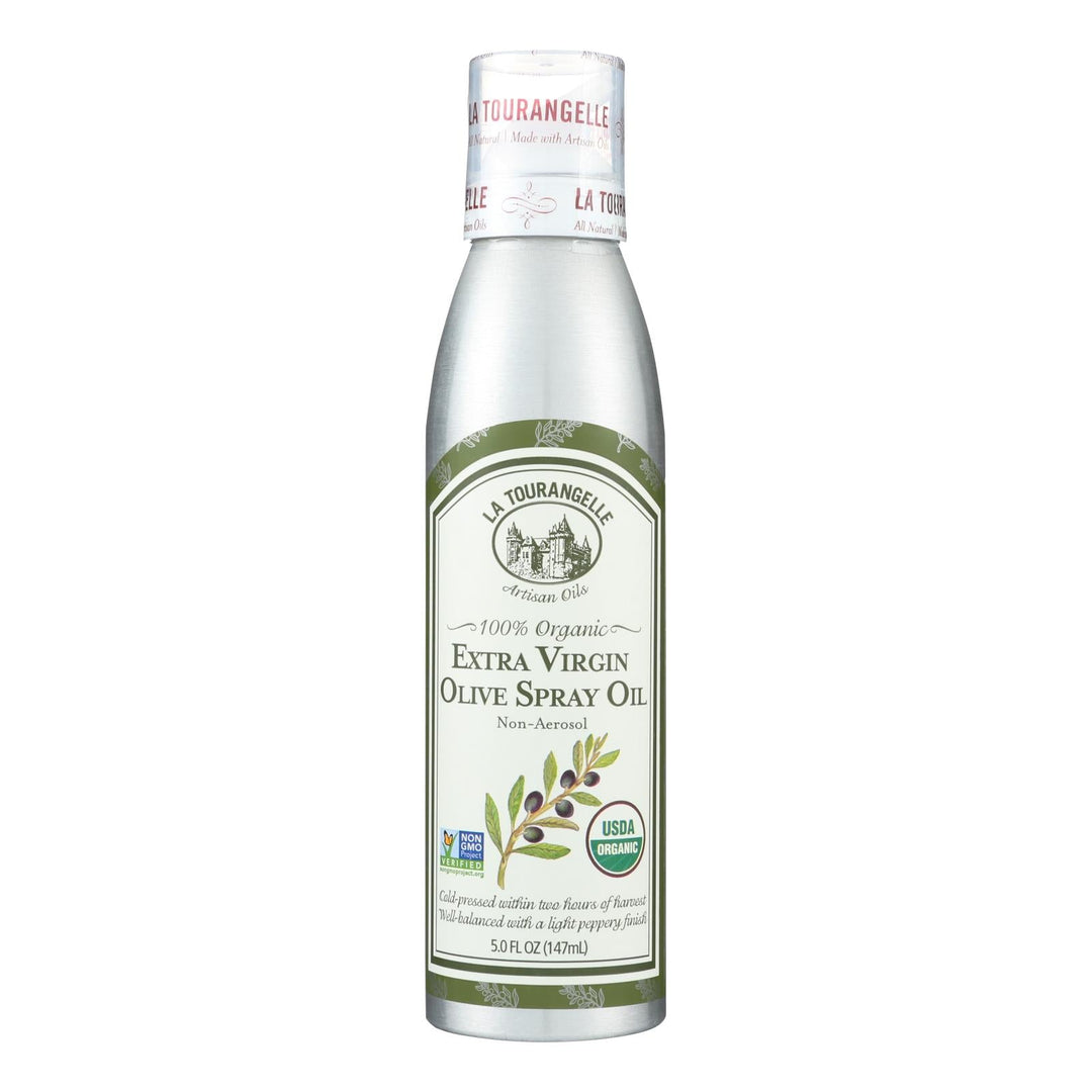 La Tourangelle Extra Virgin Olive Oil Spray - Case Of 6 - 5 Fl Oz. - Maras Green