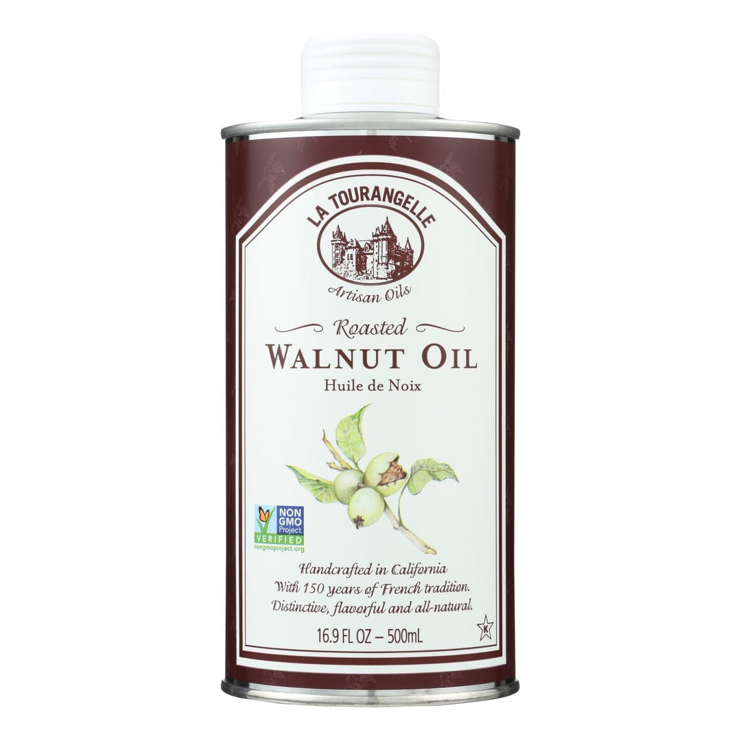 La Tourangelle Roasted Walnut Oil - Case Of 6 - 500 Ml - Maras Green