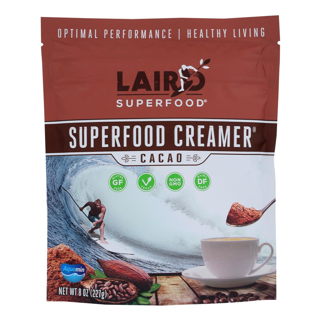 Laird Superfood - Superfood Creamr Cacao - Case Of 6 - 8 Oz - Maras Green