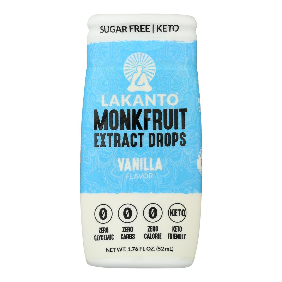 Lakanto - Swtnr Liquid Monkfruit Vanilla - Case Of 6 - 1.76 Fz - Maras Green